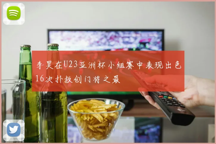 李昊在U23亚洲杯小组赛中表现出色16次扑救创门将之最