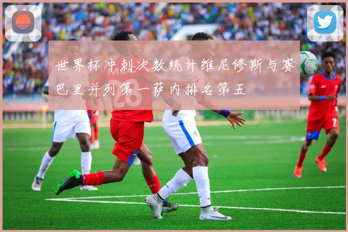 世界杯冲刺次数统计维尼修斯与赛巴里并列第一萨内排名第五