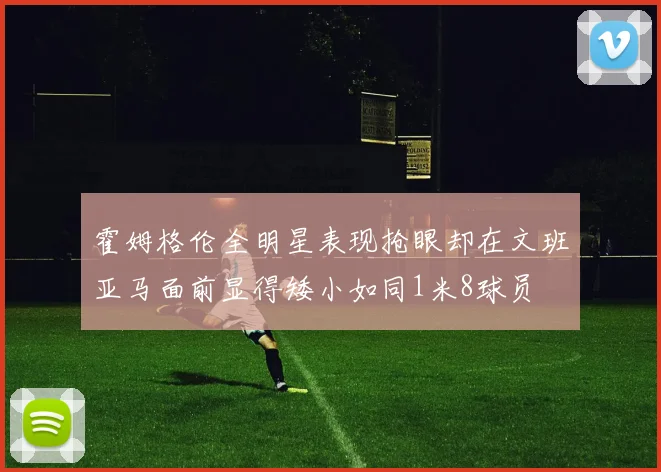 霍姆格伦全明星表现抢眼却在文班亚马面前显得矮小如同1米8球员